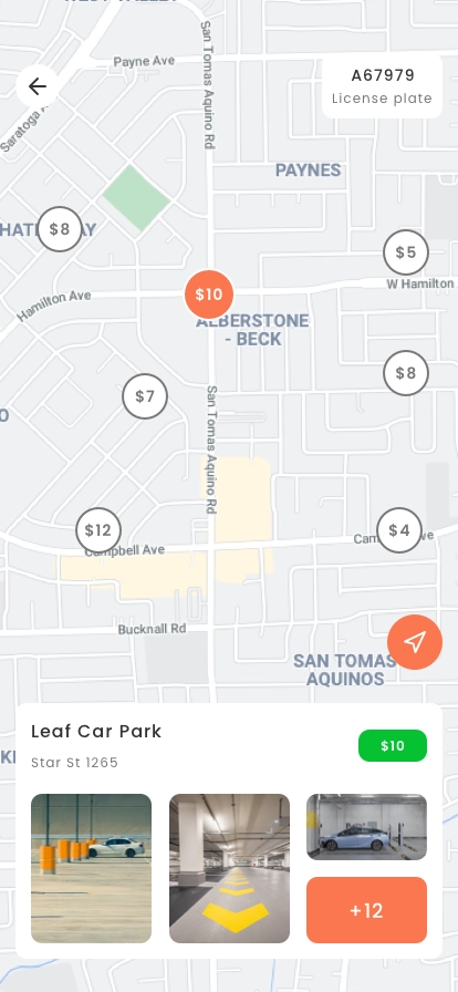 Maps & GPS Mobile App UI Kit - Screenshot 2