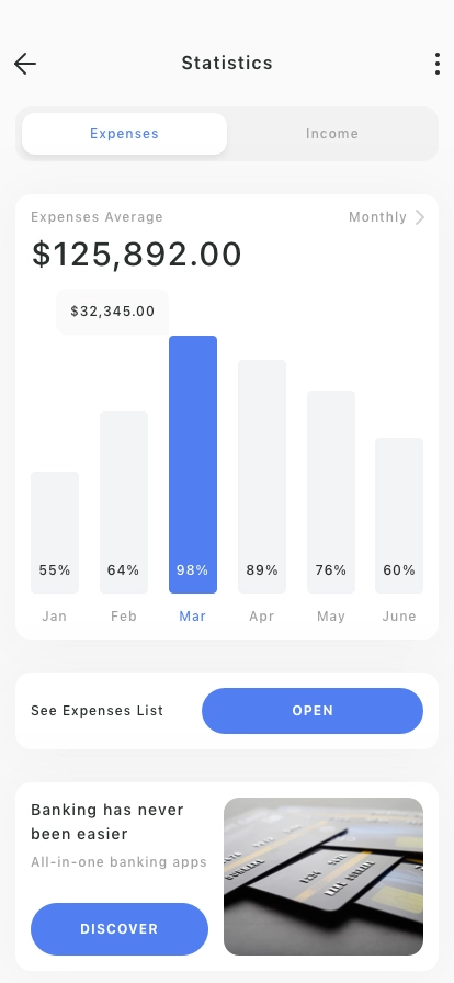 Finance & Saving Mobile App UI Kit - Screenshot 3