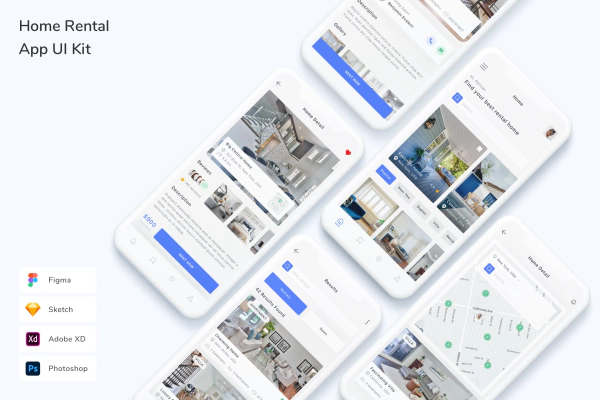 Home Rental App UI Kit