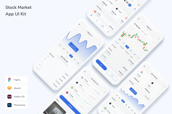 Stock Market App UI Kit