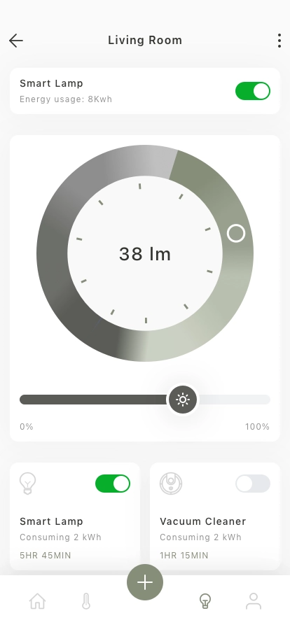 Smart Home Control Mobile App UI Kit - Screenshot 5