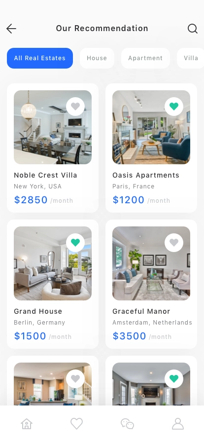 Real Estate Mobile App UI Kit - Screenshot 2