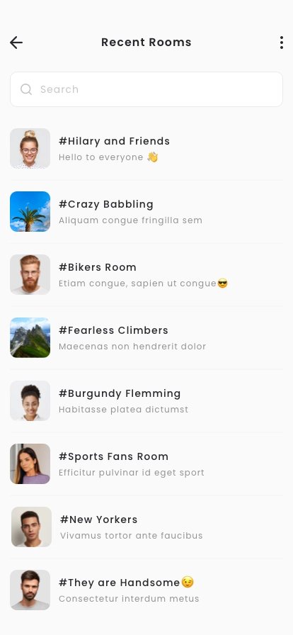 Video Calling Mobile App UI Kit - Screenshot 3
