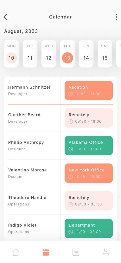 Event Calendar Mobile App UI Kit - Screenshot 4