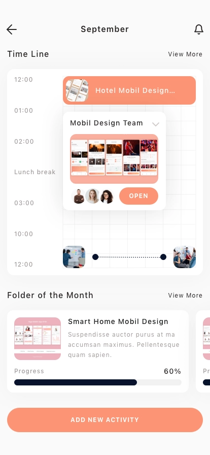 AI Productivity Mobile App UI Kit - Screenshot 5