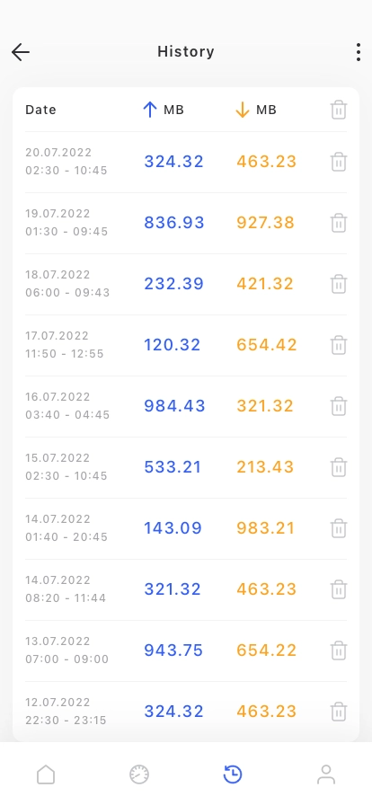 VPN & Speed Test Mobile App UI Kit - Screenshot 4