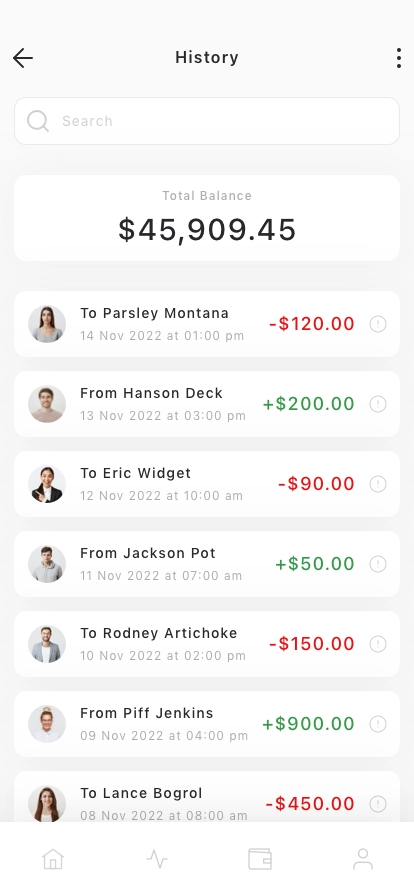 Finance Mobile App UI Kit - Screenshot 4