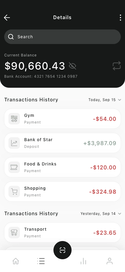 AI Fintech Mobile App UI Kit - Screenshot 3