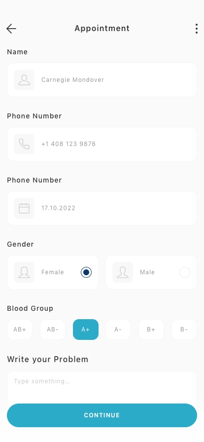 Doctor & Medical Mobile App UI Kit - Screenshot 5