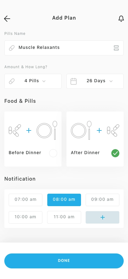 Pill & Medicine Reminder Mobile App UI Kit - Screenshot 2
