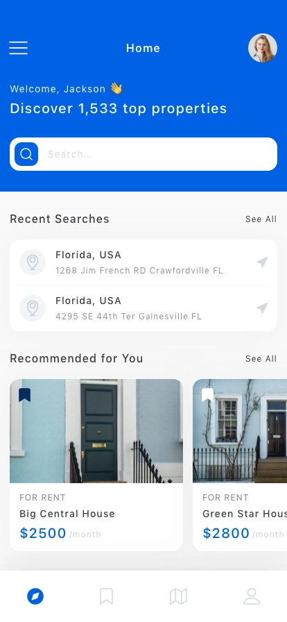 Real Estate Mobile App UI Kit - Screenshot 1