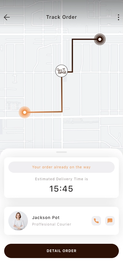 Food Delivery Mobile App UI Kit - Screenshot 4