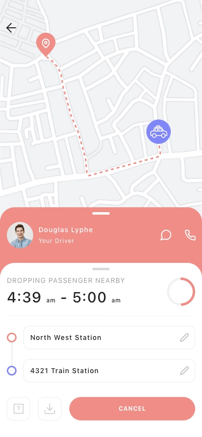 Public Transport App UI Kit - Screenshot 2