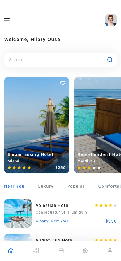 Hotel Booking & Reservation App UI Kit - Screenshot 10