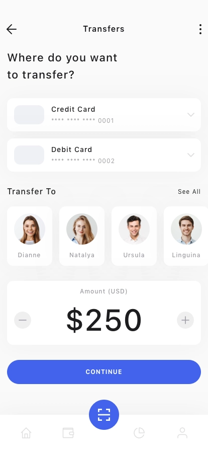 Send Money Mobile App UI Kit - Screenshot 4