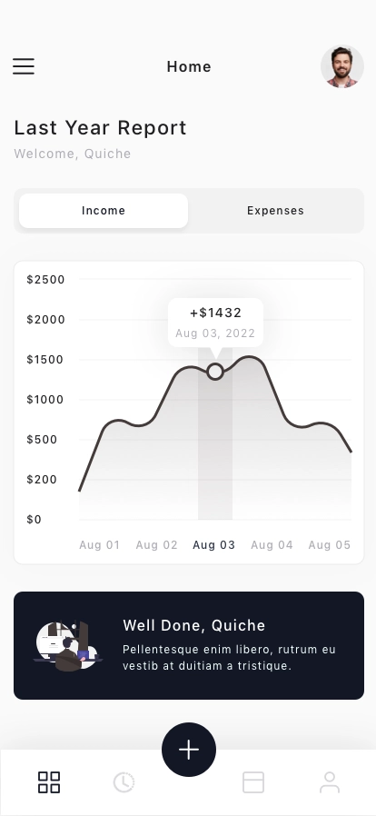 Banking & Payment Mobile App UI Kit - Screenshot 1