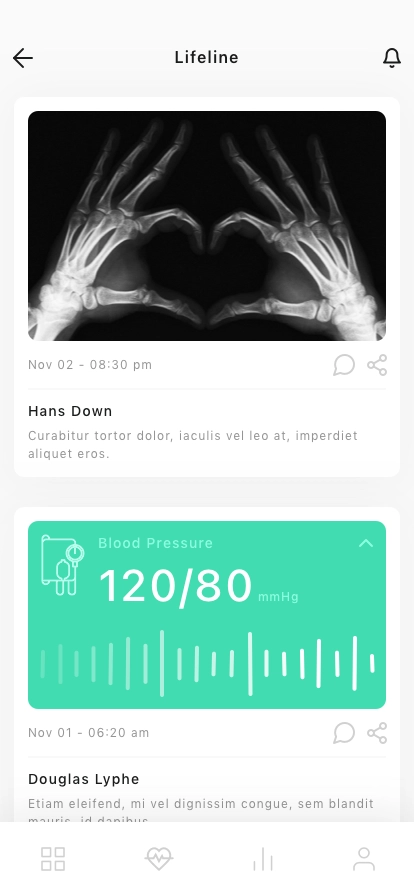 Virtually Health Mobile App UI Kit - Screenshot 2