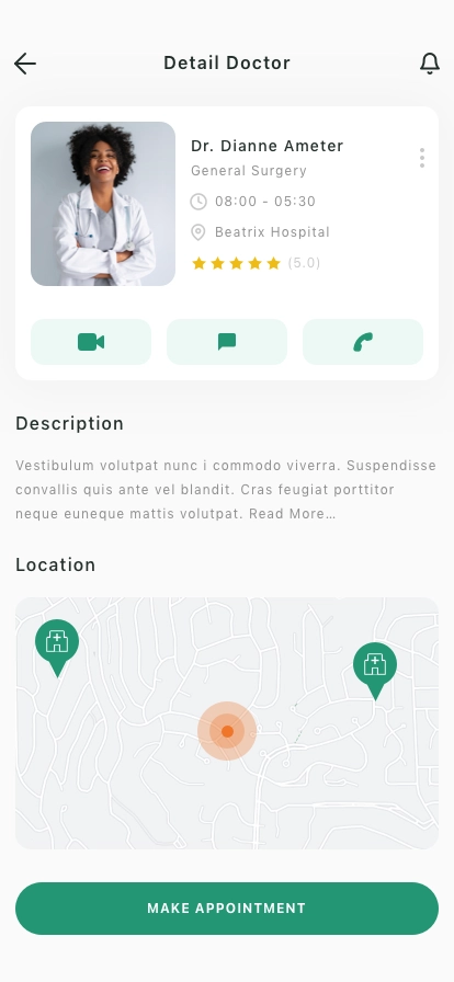 Health Mobile App UI Kit - Screenshot 2