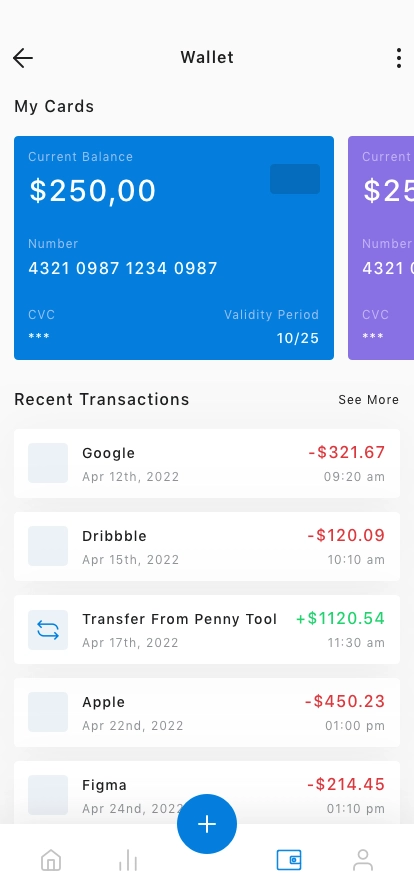 Finance App UI Kit - Screenshot 1
