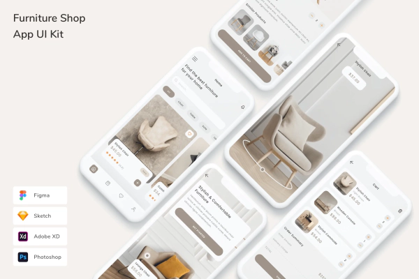 Furniture Shop App UI Kit