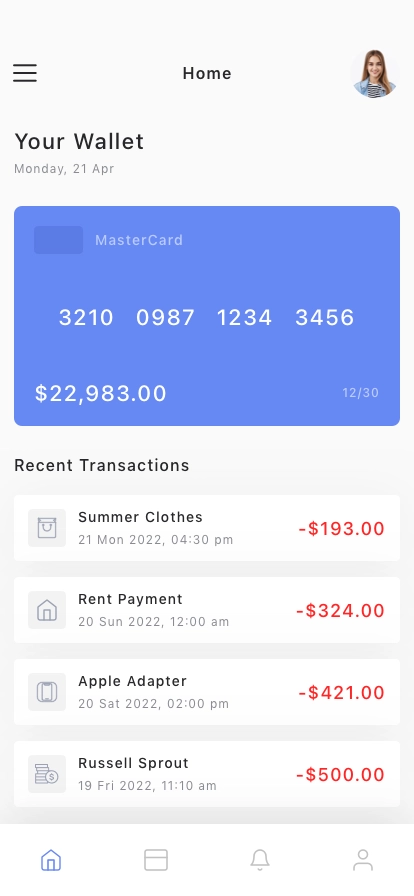Payment App UI Kit - Screenshot 2