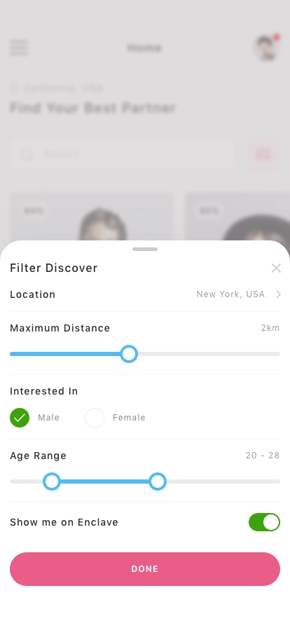 Dating App UI Kit - Screenshot 3