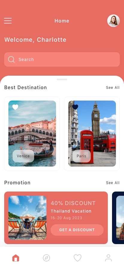 Travel Connectivity Mobile App UI Kit - Screenshot 2
