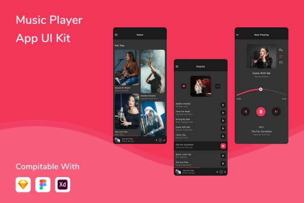 Music Player App UI Kit