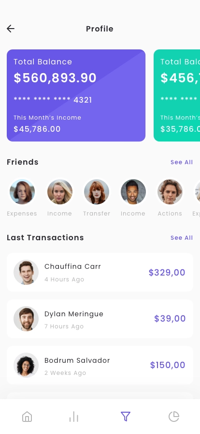 Banking & E-Wallet App UI Kit - Screenshot 2