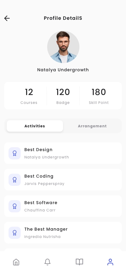 Online Course & Education App UI Kit - Screenshot 5