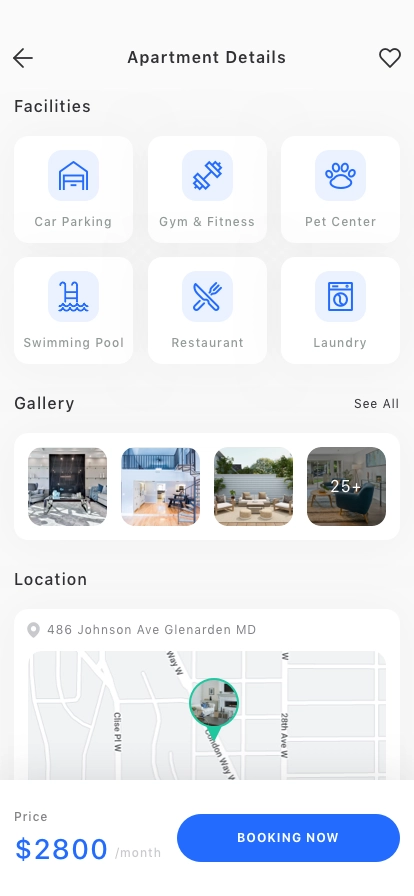 Real Estate Mobile App UI Kit - Screenshot 4