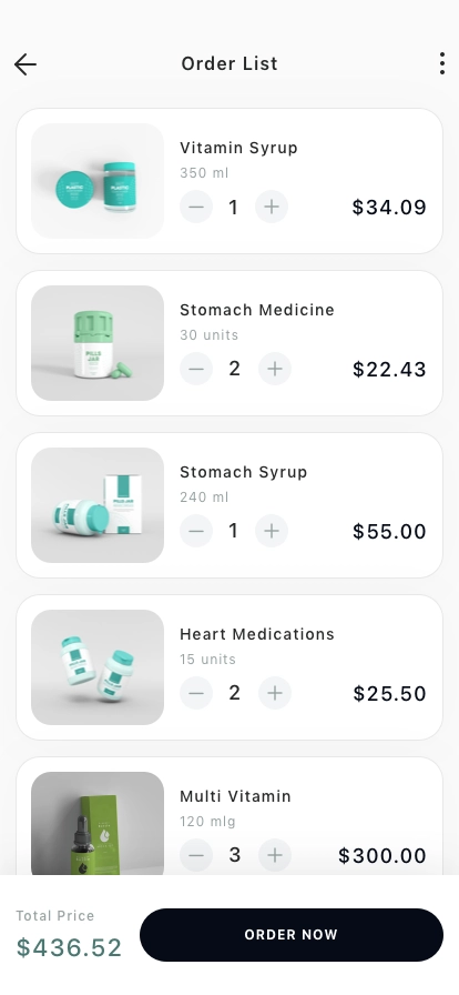 Medical Delivery Mobile App UI Kit - Screenshot 3