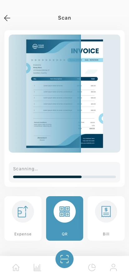 Expense Manager Mobile App UI Kit - Screenshot 5