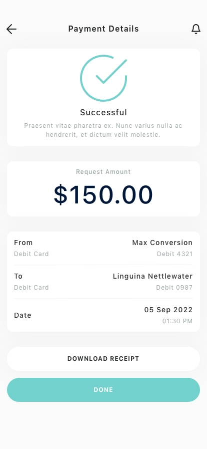 Payment Mobile App UI Kit - Screenshot 4