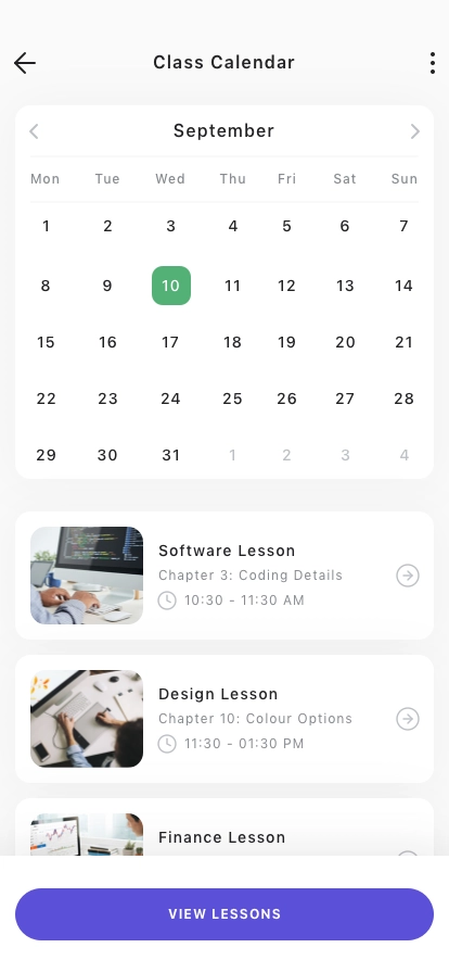 Online Course Mobile App UI Kit - Screenshot 4