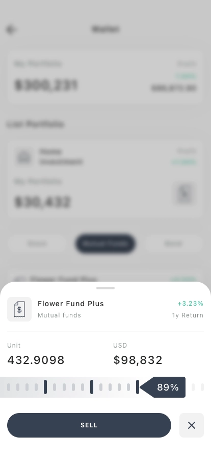 Personal Invest Planner Mobile App UI Kit - Screenshot 4