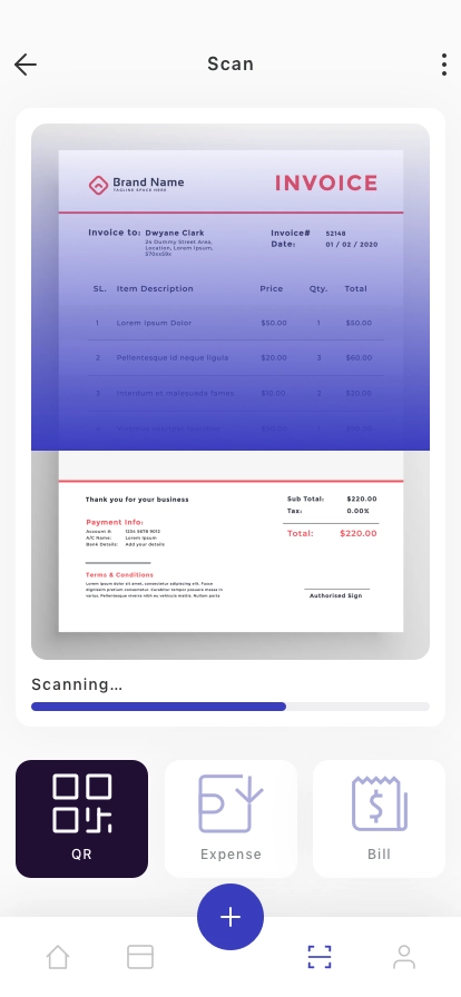 Expense Manager Mobile App UI Kit - Screenshot 4