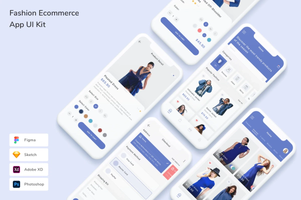 Fashion Ecommerce App UI Kit