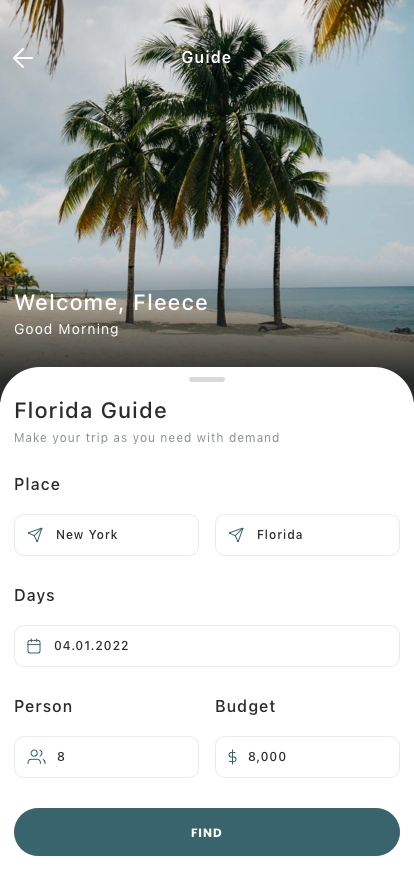 Travel Guides Mobile App UI Kit - Screenshot 3