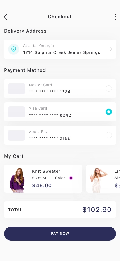 E-Commerce Mobile App UI Kit - Screenshot 5