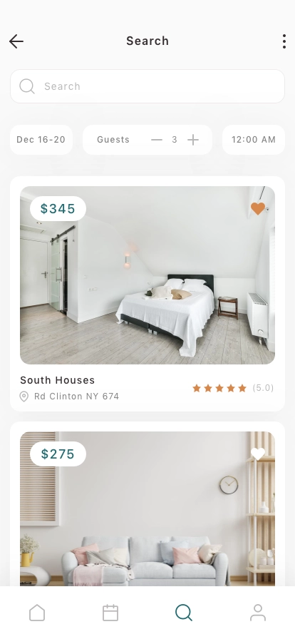 Travel Booking Mobile App UI Kit - Screenshot 2