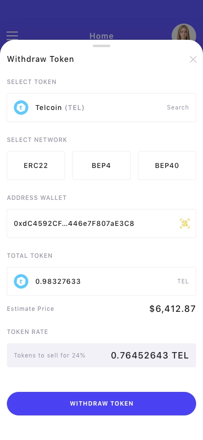 Cryptocurrency Invester App UI Kit - Screenshot 2