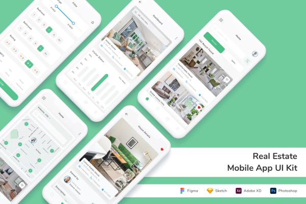 Real Estate Mobile App UI Kit