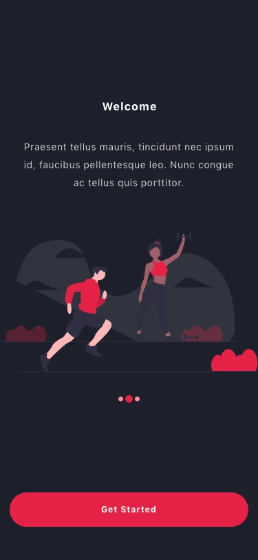 Find a Personal Trainers App UI Kit - Screenshot 2