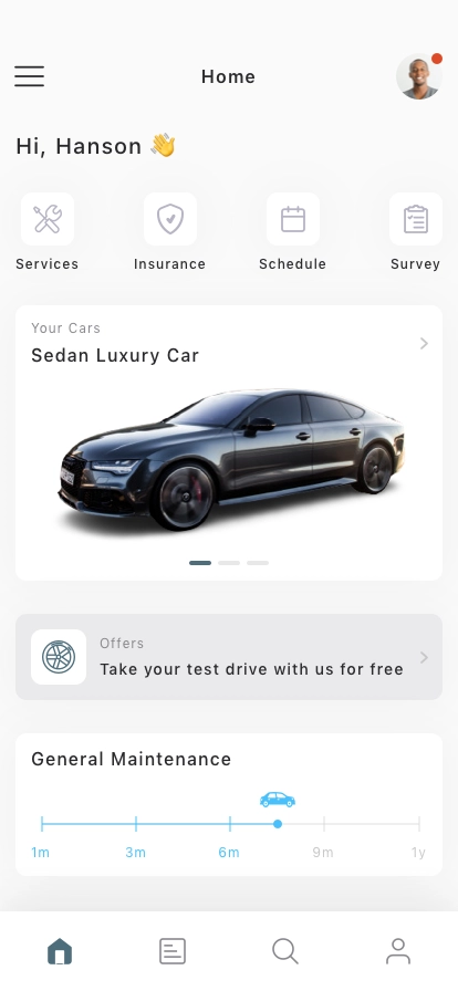 Auto Insurance Mobile App UI Kit - Screenshot 3