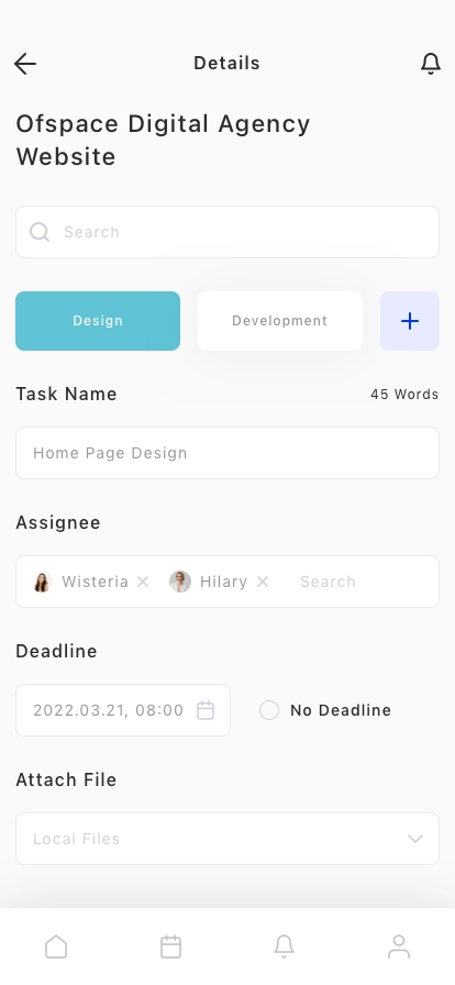 Task Management App UI Kit - Screenshot 5