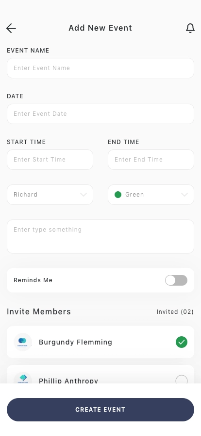 Task & Work Tracker Mobile App UI Kit - Screenshot 3