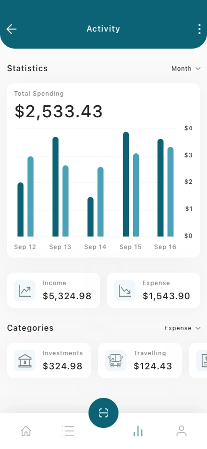 Fintech Mobile App UI Kit - Screenshot 5