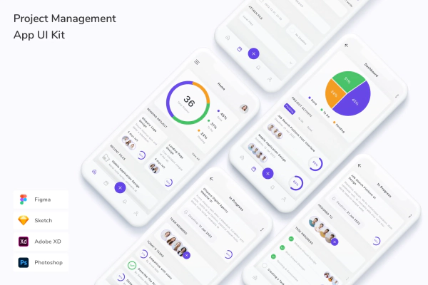 Project Management App UI Kit