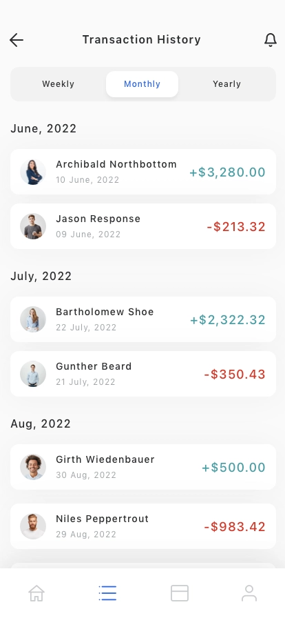 Digital Wallet Mobile App UI Kit - Screenshot 4